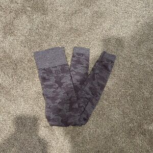 Gray Camo Leggings